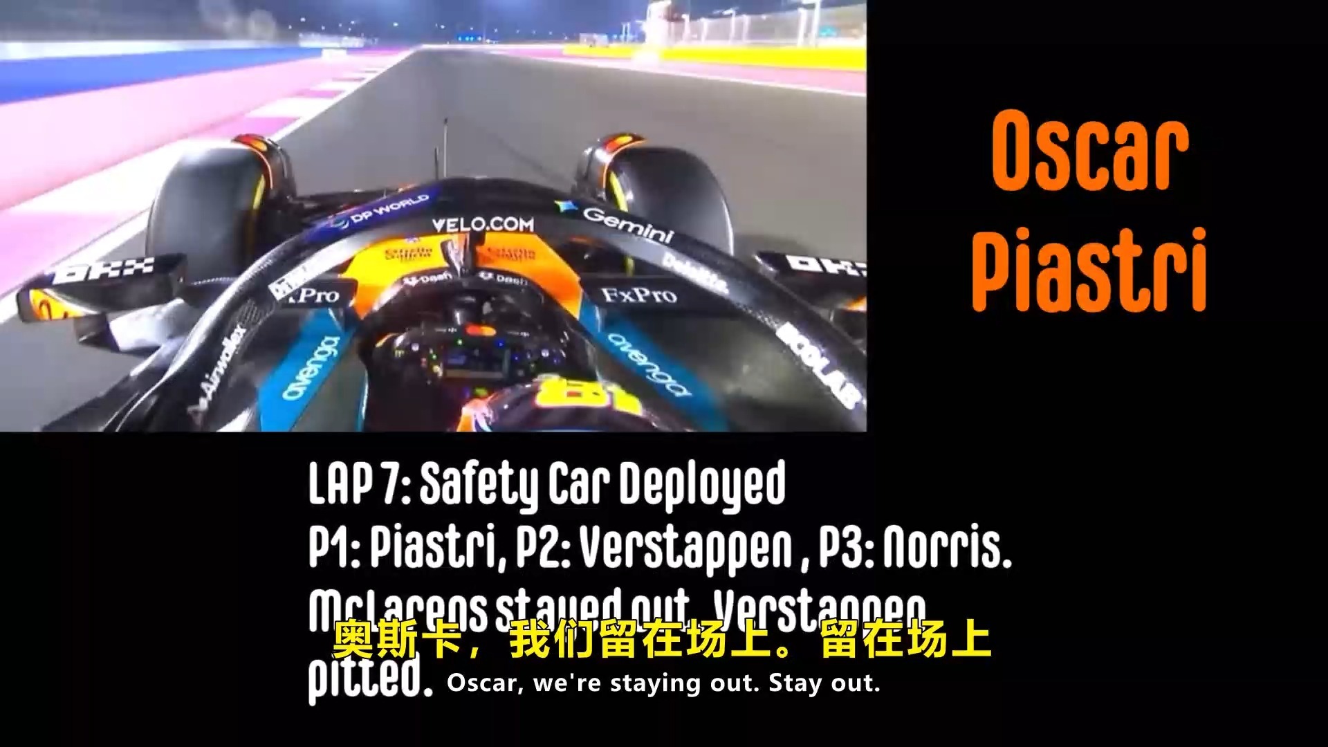 威廉姆斯完胜索伯车队，诺里斯关键制胜